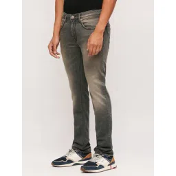 Pepe Jeans Grey Cotton Slim Fit Jeans-picture-43