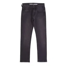 Pepe Jeans Kids Black Solid Jeans-picture-24