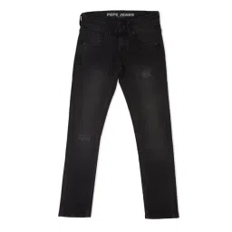 Pepe Jeans Kids Black Solid Jeans-picture-27