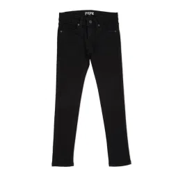 Pepe Jeans Kids Black Solid Jeans-picture-20