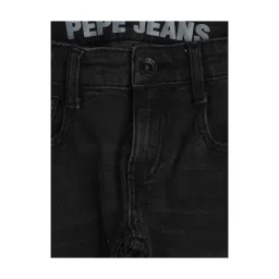 Pepe Jeans Kids Black Solid Jeans image 3