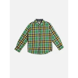 Pepe Jeans Kids Green Checks Shirt-picture-37