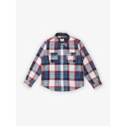 Pepe Jeans Kids Multicolor Checks Full Sleeves Shirt-picture-16