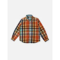 Pepe Jeans Kids Multicolor Checks Full Sleeves Shirt-picture-15