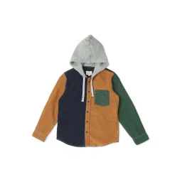 Pepe Jeans Kids Multicolor Cotton Color Block Full Sleeves Shirt-picture-19