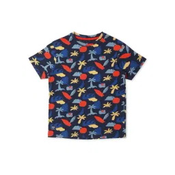 Pepe Jeans Kids Navy Printed T-Shirt-picture-31