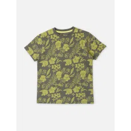 Pepe Jeans Kids Olive Floral Print T-Shirt-picture-33