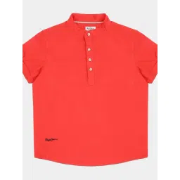 Pepe Jeans Kids Red Solid T-Shirt-picture-43