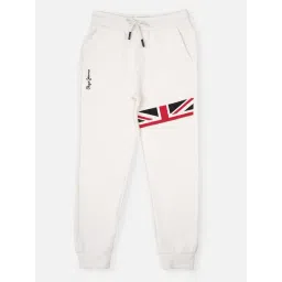 Pepe Jeans Kids White Printed Joggers-picture-36