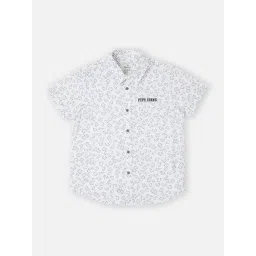 Pepe Jeans Kids White Printed Shirt-picture-29
