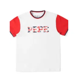 Pepe Jeans Kids White Printed T-Shirt-picture-29