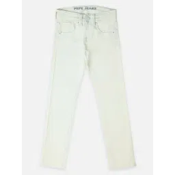 Pepe Jeans Kids White Solid Jeans-picture-14