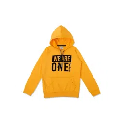Pepe Jeans Kids Yellow Cotton Graphic Full Sleeves Sweatshirt-picture-40