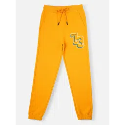Pepe Jeans Kids Yellow Printed Joggers-picture-19