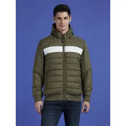 Pepe Jeans Leaf Green Regular Fit Quilted Jacket-picture-21