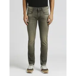 Pepe Jeans Light Brown Cotton Slim Fit Jeans-picture-14