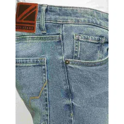 Pepe Jeans Light Indigo Blue Cotton Slim Fit Distressed Jeans image 3