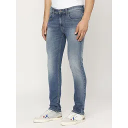 Pepe Jeans Light Indigo Blue Slim Fit Jeans-picture-22
