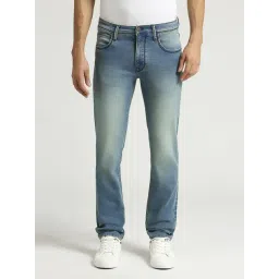 Pepe Jeans Light Indigo Blue Slim Fit Jeans-picture-20