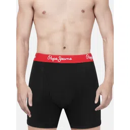 Pepe Jeans Men Black Pack of 2 Solid Trunks 8904311301394-picture-39