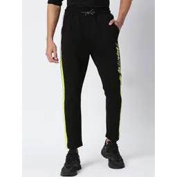 Pepe Jeans Men Black Solid Slim Fit Track Pants image 1