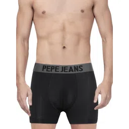 Pepe Jeans Men Black Solid Trunks 8904311305606-picture-24