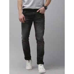 Pepe Jeans Men Black Vapour Slim Fit Light Fade Stretchable Jeans-picture-17