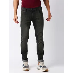 Pepe Jeans Men Black Vapour Slim Fit Mid Rise Light Fade Stretchable Jeans-picture-26