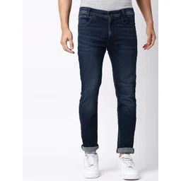 Pepe Jeans Men Blue Slim Fit Light Fade Stretchable Jeans-picture-42