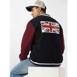 Pepe Jeans Men Bomber with Patchwork Jacket-picture-10