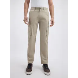 Pepe Jeans Men Cotton Slim Fit Mid-Rise Cargos Trousers-picture-22