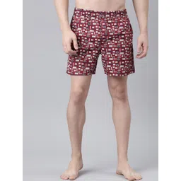 Pepe Jeans Men Geometric Printed Breathable Cotton Boxers-picture-26