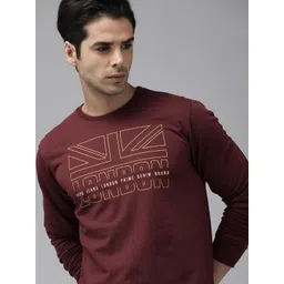 Pepe Jeans Men Maroon Printed Sweatshirt-picture-34