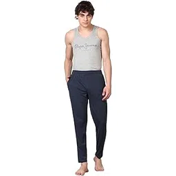 pepe jeans Men Mid Rise Regular Pajama Bottom-picture-31