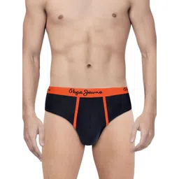 Pepe Jeans Men Navy Blue Solid Brief 8904311300670-picture-24