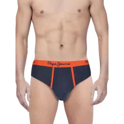 Pepe Jeans Men Navy Blue Solid Hipster Briefs 8904311300830-picture-17
