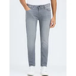Pepe Jeans Men Oliver Skinny Fit Mid-Rise Heavy Fade Stretchable Jeans-picture-31