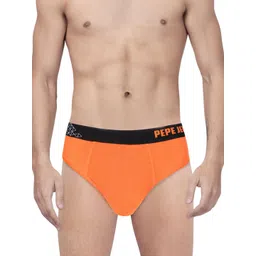 Pepe Jeans Men Orange Solid Briefs 8904311302674-picture-38