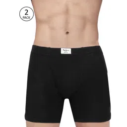 Pepe Jeans Men Pack of 2 Black Solid Trunks 8904311301196-picture-41