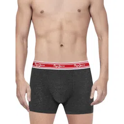 Pepe Jeans Men Pack of 2 Charcoal Grey Solid Trunks 8904311301745-picture-33