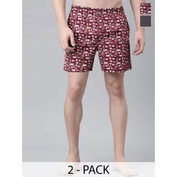 Pepe Jeans Men Pack of 2 Printed Pure Cotton Boxers-picture-39
