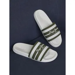 Pepe Jeans Men Printed Arch Fit Footbed Sliders-picture-25