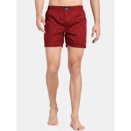 Pepe Jeans Men Red Printed Pure Cotton Boxers PPS01MAROON AOPS-picture-27