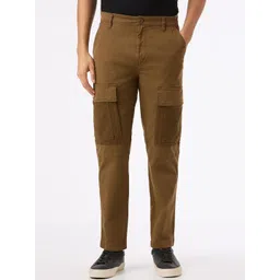 Pepe Jeans Men Regular Fit Mid-Rise Holborne Cargos Trousers-picture-41