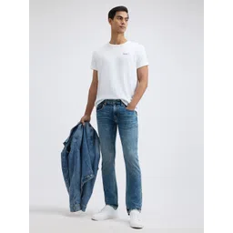 Pepe Jeans Men Slim Fit Heavy Fade Stretchable Jeans-picture-31
