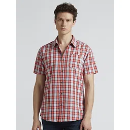 Pepe Jeans Men Tartan Checks Opaque Checked Casual Shirt-picture-42