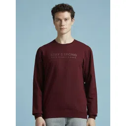 Pepe Jeans Men Typography Printed Round Neck Cotton Pullover Sweatshirt-image-13