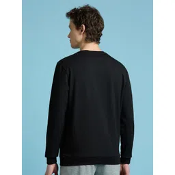 Pepe Jeans Men Typography Printed Round Neck Cotton Pullover Sweatshirt image 4