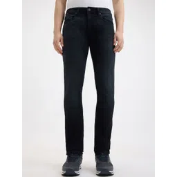 Pepe Jeans Men Vapour Slim Fit Mid Rise Clean Look Stretchable Jeans-picture-41