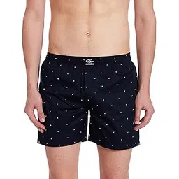 pepe jeans Men's Cotton Boxers (Pack of 1) (PPS01_Navy AOP_M)-picture-40